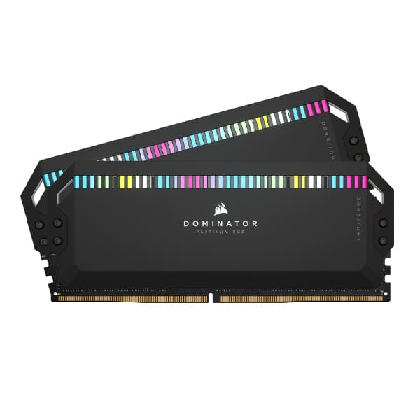 RAM Corsair DOMINATOR PLATINUM RGB 32GB (2x16GB) DDR5 6200MHz Black (CMT32GX5M2X6200C36)
