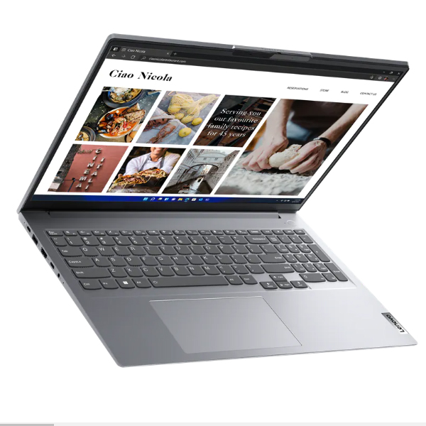 Laptop Lenovo ThinkBook 16 G4+ IAP 21CY003JVN (Core i5 12500H/ 16GB/ 512GB SSD/ Nvidia GeForce RTX 2050 4GB GDDR6/ 16.0inch WQXGA/ Windows 11 Home/ Grey/ Vỏ nhôm/ 2 Year)