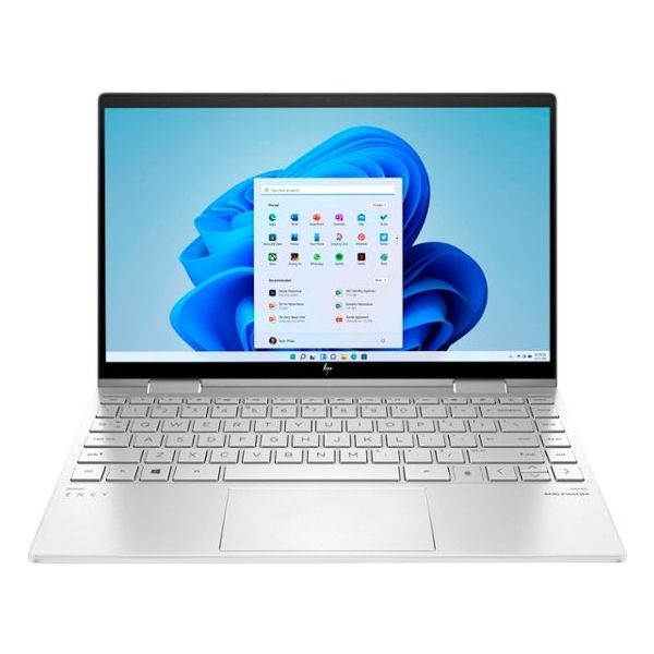 Laptop HP Envy X360 13-bf0097TU 76B17PA (Core i5 1230U/ 8GB/ 512GB SSD/ Intel Iris Xe Graphics/ 13.3inch OLED Touch/ Windows 11 Home/ Silver/ Vỏ nhôm/ Pen)