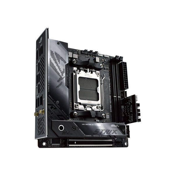 Mainboard Asus ROG Strix X670E-I GAMING WIFI (AMD X670/ Socket AM5/ ITX/ 2 khe ram/ DDR5/ 2.5 Gigabit LAN)