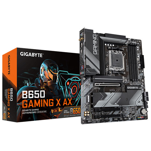 Mainboard Gigabyte B650 GAMING X AX (AMD B650/ Socket AM5/ ATX/ 4 khe ram/ DDR5/ 2.5 Gigabit LAN)