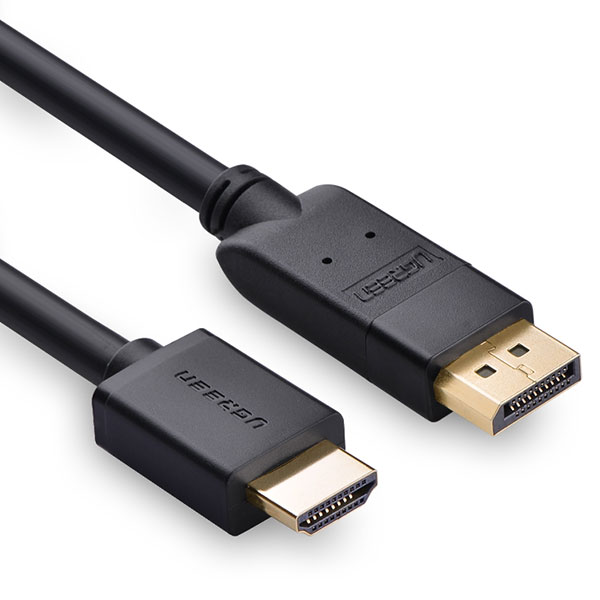 Cáp chuyển Ugreen 10204 Displayport sang HDMI 5M