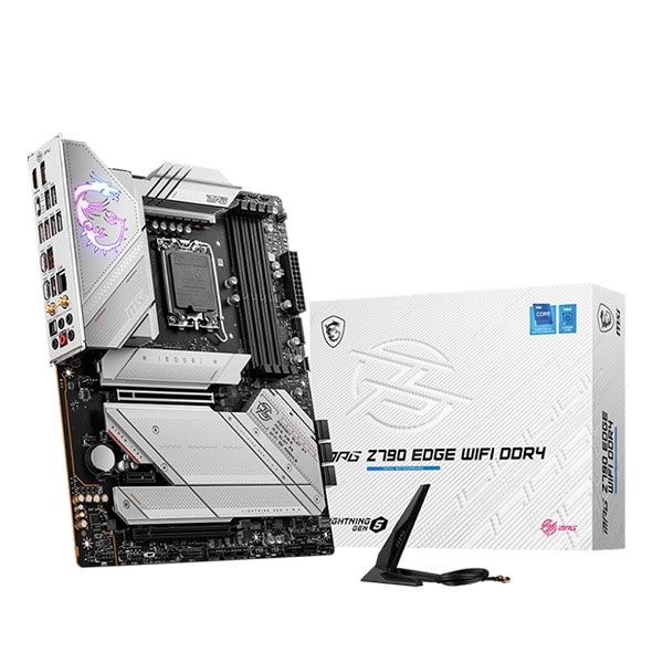 Mainboard MSI MPG Z790 EDGE WIFI DDR4 (Intel Z790/ Socket 1700/ ATX/ 4 khe ram/ DDR4/ 2.5 Gigabit LAN)