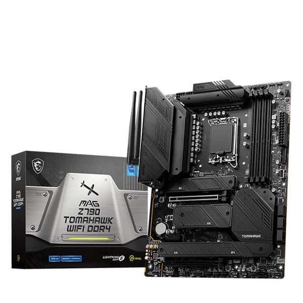 Mainboard MSI MAG Z790 TOMAHAWK WIFI DDR4 (Intel Z790/ Socket 1700/ ATX/ 4 khe ram/ DDR4/ 2.5 Gigabit LAN)