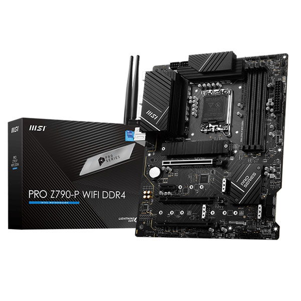 Mainboard MSI PRO Z790-P WIFI DDR4 (Intel Z790/ Socket 1700/ ATX/ 4 khe ram)
