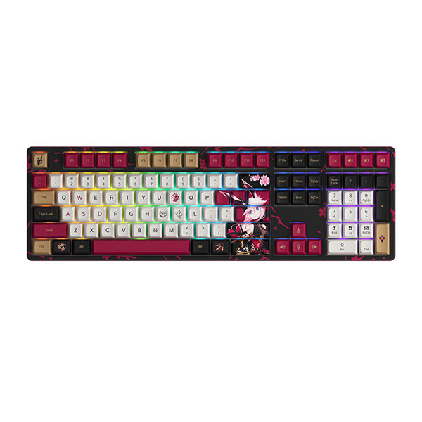 Bàn phím cơ AKKO 5108S Honkai Impact 3rd – Yae Sakura Akko CS Crystal switch