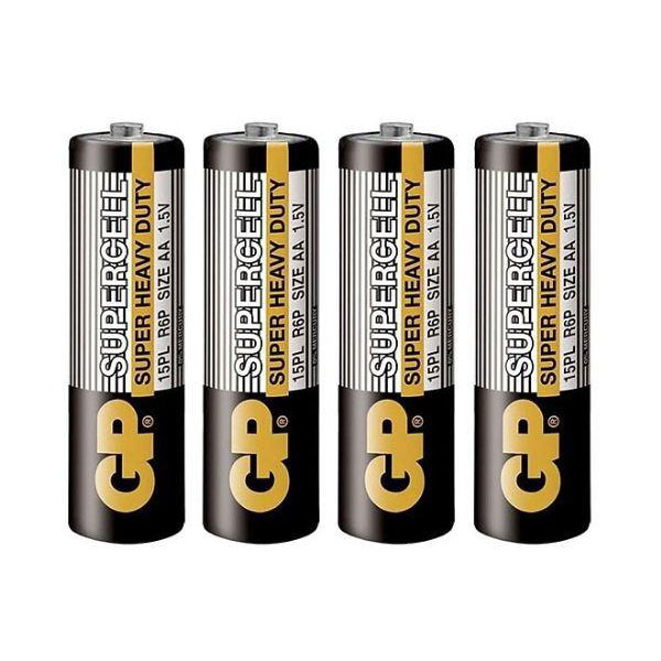 Pin tiểu Greencell Supercell AA GP15PL-2S4 (Vỉ 4 viên)
