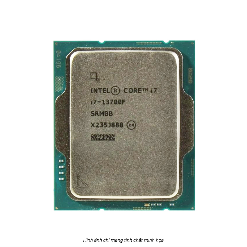 CPU Intel Core i7 13700F Tray (Socket 1700/ 2.1GHz/ Turbo 5.2GHz/ 16 Cores/ 24 Threads/ Cache 25MB)