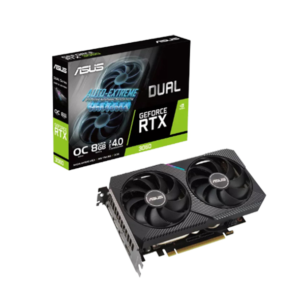 Cạc màn hình Asus Dual RTX 3060 - 8GB