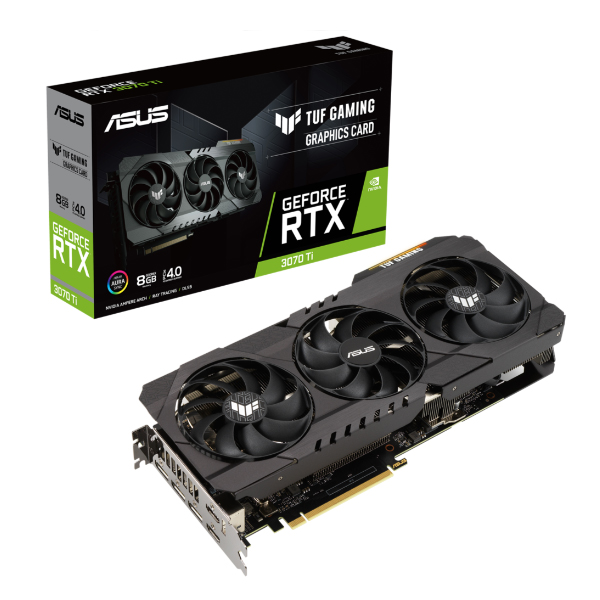 Cạc màn hình ASUS TUF Gaming GeForce RTX 3070 Ti V2 8GB GDDR6X