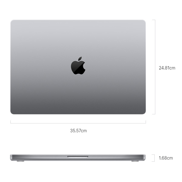Máy tính xách tay Apple Macbook Pro 16 MNW83SA/A (M2 Pro 12 Cores CPU/ 16GB/ 512GB SSD/ 19 core GPU/ Space Gray)