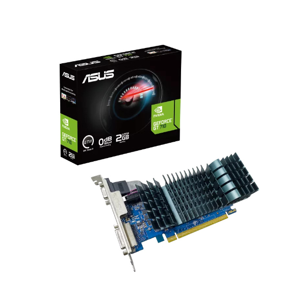 Cạc màn hình Asus GeForce GT 710 EVO (2GB/ DDR3/ 64 bit)