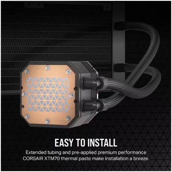 Tản nhiệt nước AIO Corsair H100i ELITE CAPELLIX XT CW-9060068-WW (Đen/ LED RGB)