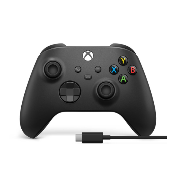 Tay cầm chơi game Xbox Series X Controller - Carbon Black + USB-C Cable - Hàng chính hãng