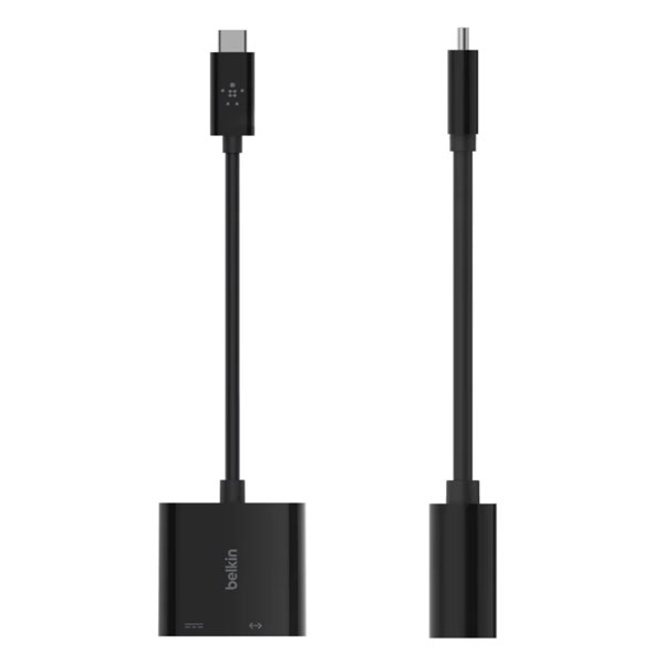 Cáp chuyển Belkin 60W USB Type C sang Lan Gigabit (Màu đen)