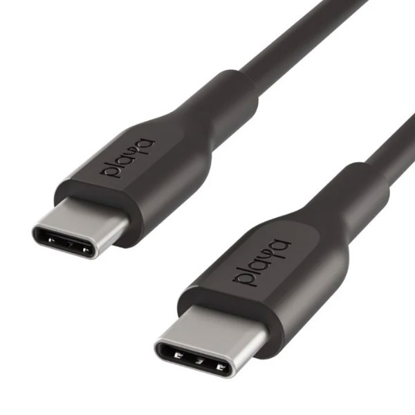 Cáp chuyển Belkin 60W USB Type C sang USB Type C 1M vỏ nhựa PVC (Màu đen)