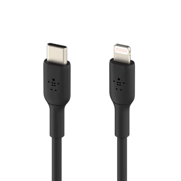 Cáp chuyển Belkin 30W USB Type C sang Lightning 1M (Màu đen)