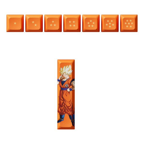 Bàn phím cơ AKKO Không dây 5075B Plus Dragon Ball Super – Goku (AKKO CS Switch – Crystal/ LED RGB)