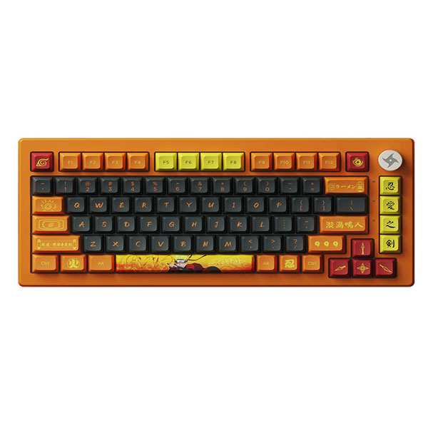 Bàn phím cơ AKKO Không dây 5075B Plus Naruto (AKKO CS Switch – Crystal/ LED RGB)