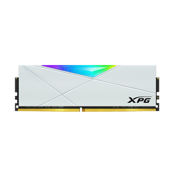 Ram desktop Adata XPG Spectrix D50 8GB White (LED RGB/ Tản nhiệt/ Non-ECC)