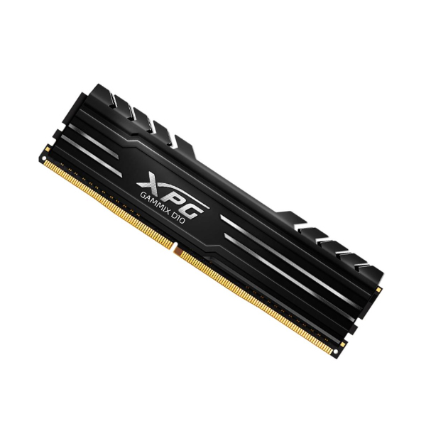 Ram desktop Adata XPG D10 16Gb DDR4 3200MHz Black (Tản nhiệt/ Non-ECC)