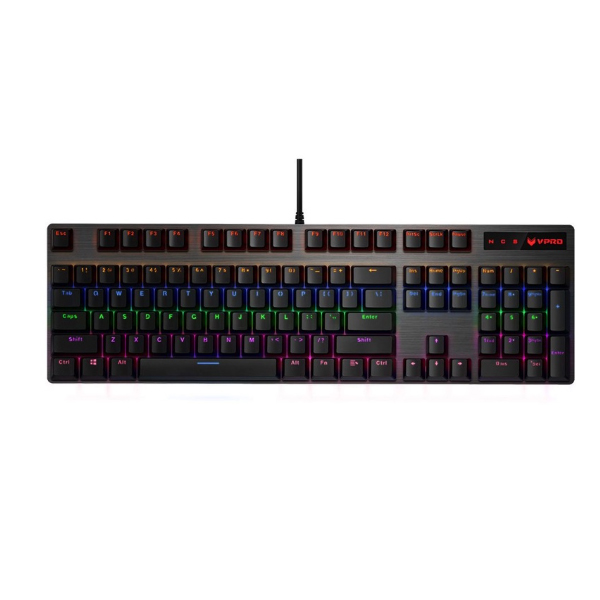 Bàn phím cơ Rapoo V500 Pro (Brown Switch/ LED Rainbows)