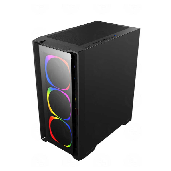 Vỏ máy tính KENOO ESPORT MK500 -3F Black (M-ATX)