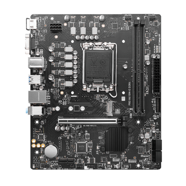 Mainboard MSI PRO H610M-E DDR4 (Intel H610/ Socket 1700/ M-ATX/ 2 khe ram/ DDR4)