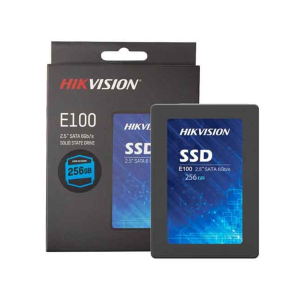 Ổ SSD Hikvision HS-SSD-E100 256G (SATA3/ 2.5Inch/ 550MB/s/ 450MB/s)