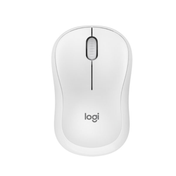 Chuột không dây Logitech M240 Silent - Màu trắng (Bluetooth/ 4000 DPI)