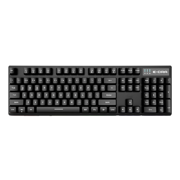 Bàn phím cơ không dây E-DRA EK314W Brown switch