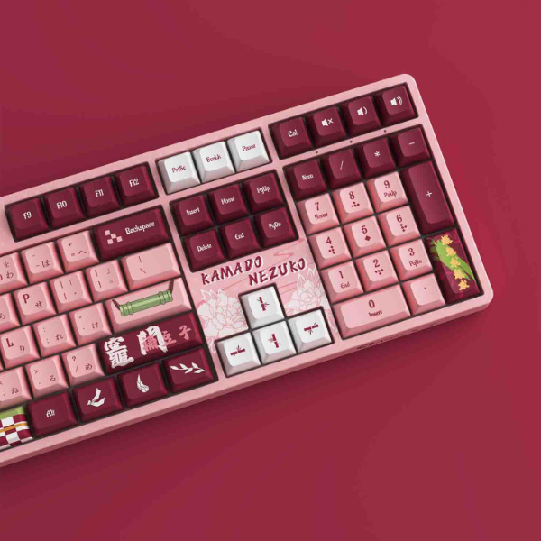 Bàn phím cơ AKKO 5108B Plus Multi-modes Demon Slayer – Kamado Nezuko Akko CS Crystal switch