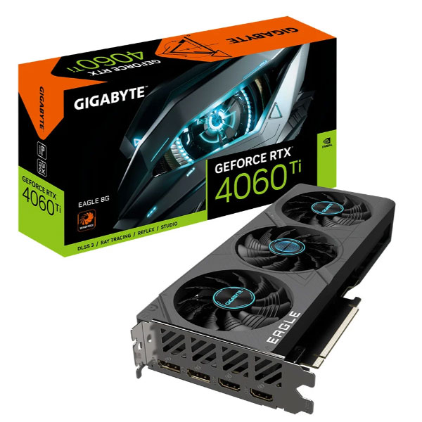 Cạc màn hình Gigabyte GeForce RTX 4060 Ti EAGLE (8GB/ GDDR6/ 128 bit)