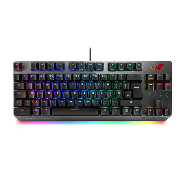 Bàn phím cơ Asus ROG Strix Scope NX TKL (Brown Switch/ Đen/ LED RGB)