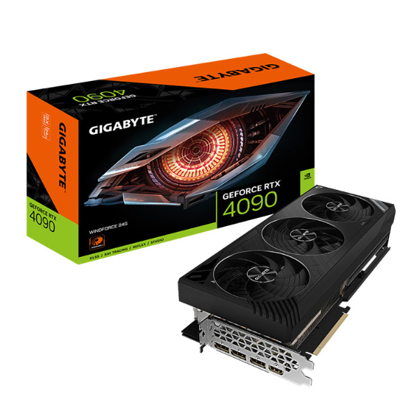 Cạc màn hình Gigabyte GeForce RTX  4090 WINDFORCE V2 (24GB/ GDDR6X/ 384 bit)