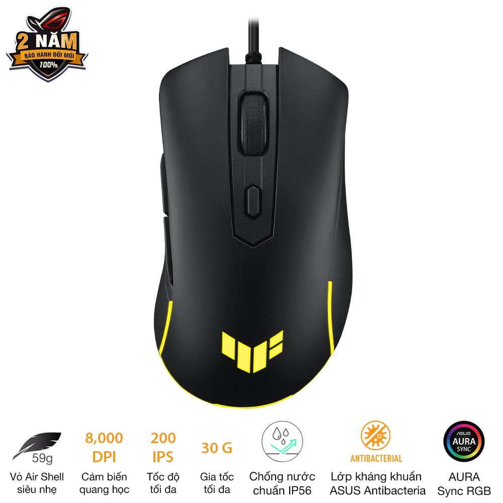 Chuột Gaming Asus Tuf M3 Gen II