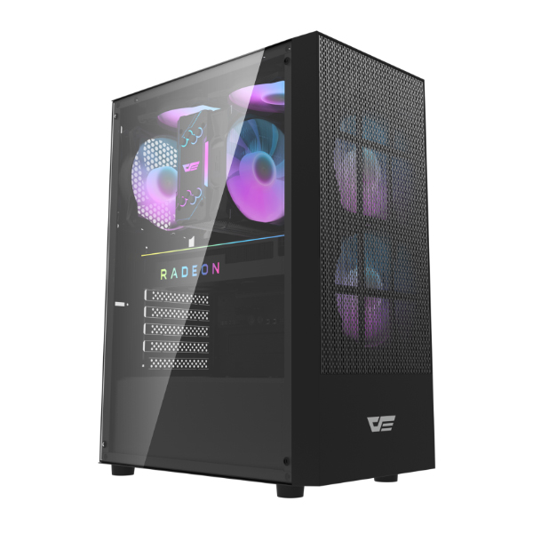 Vỏ máy tính DarkFlash DK353 (Mid Tower/ Màu Đen)