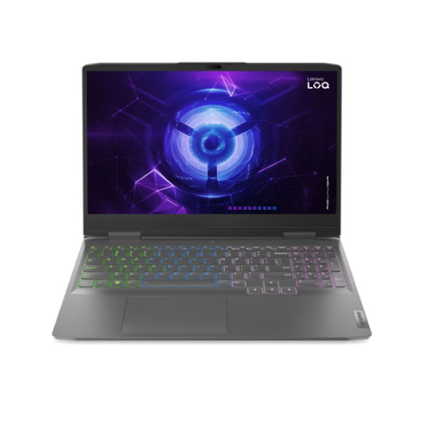 Laptop Lenovo LOQ Gaming 15IRH8 (Core i5 13420H/ 8GB/ 512GB SSD/ Nvidia GeForce RTX 4050 6GB GDDR6/ 15.6inch Full HD/ Windows 11 Home/ Storm Grey/ PC + ABS (Top), PC + ABS (Bottom)/ 2 Year)
