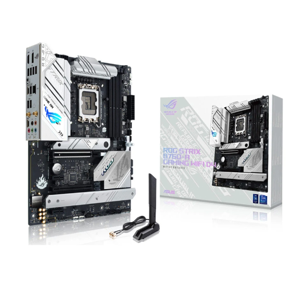 Mainboard Asus ROG Strix B760-A GAMING WIFI D4 (Intel B760/ Socket 1700/ ATX/ 4 khe ram/ DDR4/ 2.5 Gigabit LAN)