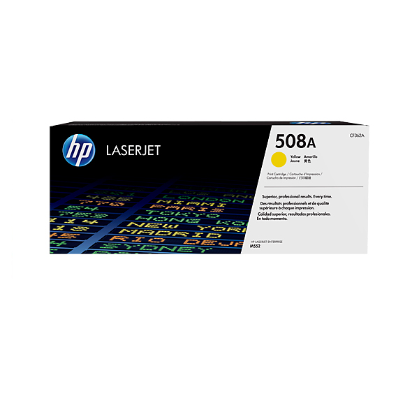 Mực in laser HP 508A Yellow CF362A (Dùng cho máy Color Laserjet M553/M577)
