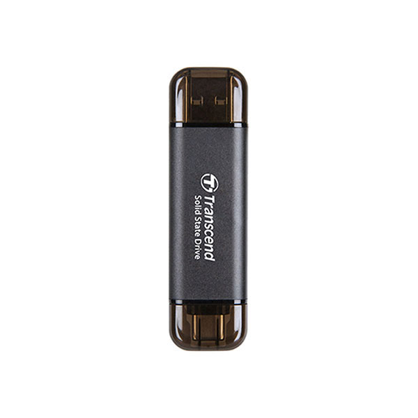 Ổ cứng di động SSD Transcend 512Gb TS512GESD310C (Type-C và USB3.2/ 1050MB/s/ 900MB/s/ Đen)