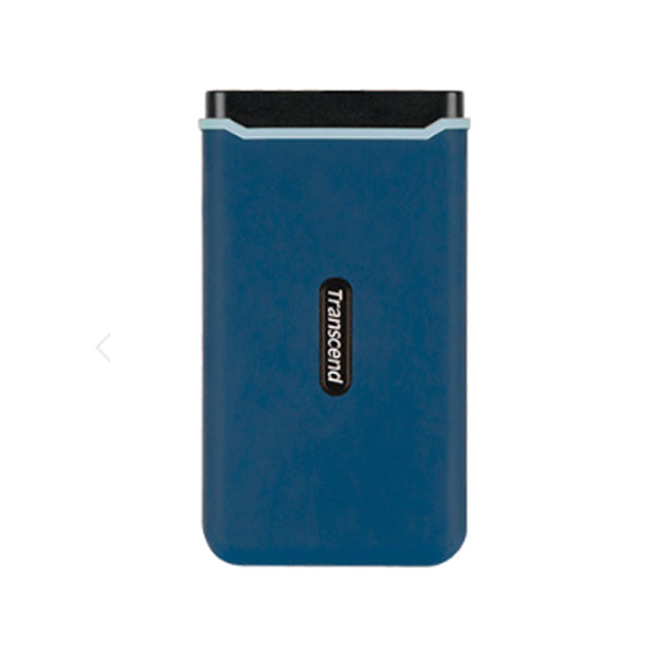 Ổ cứng di động SSD Transcend 500Gb TS500GESD370C (Type-C và USB3.1/ 1050Mb/s/ 950Mb/s/ Xanh)
