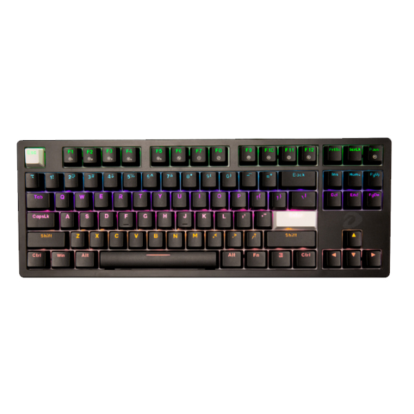 Bàn phím cơ Dareu EK87 V2 Black Brown switch