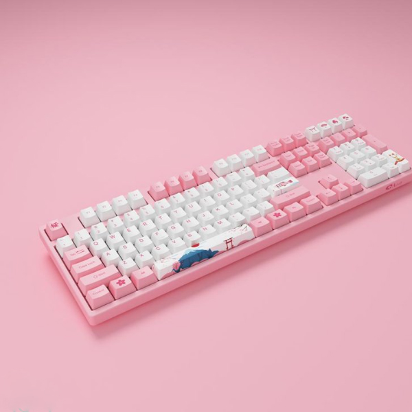Bàn phím cơ không dây AKKO 3108 RF World Tour Tokyo (Akko V3 Cream Blue Switch/ PBT Doubleshot)