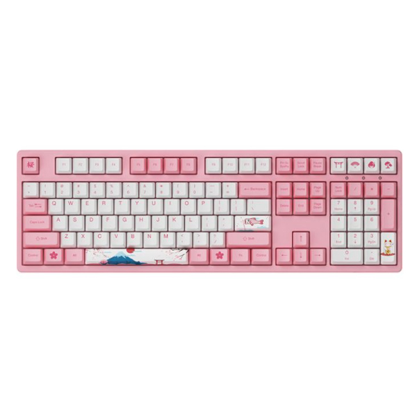 Bàn phím cơ không dây AKKO 3108 RF World Tour Tokyo (Akko V3 Cream Blue Switch/ PBT Doubleshot)