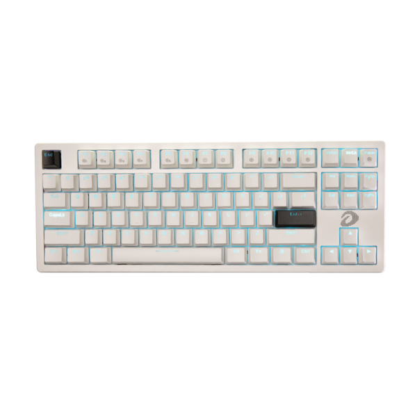 Bàn phím cơ Dareu EK87 V2 White Red switch