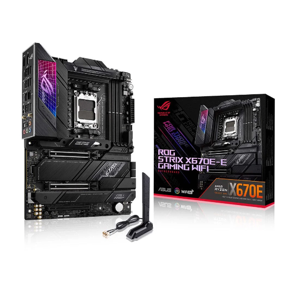 Mainboard Asus ROG Strix X670E-E GAMING WIFI (AMD X670/ Socket AM5/ ATX/ 4 khe ram/ DDR5/ 2.5 Gigabit LAN)