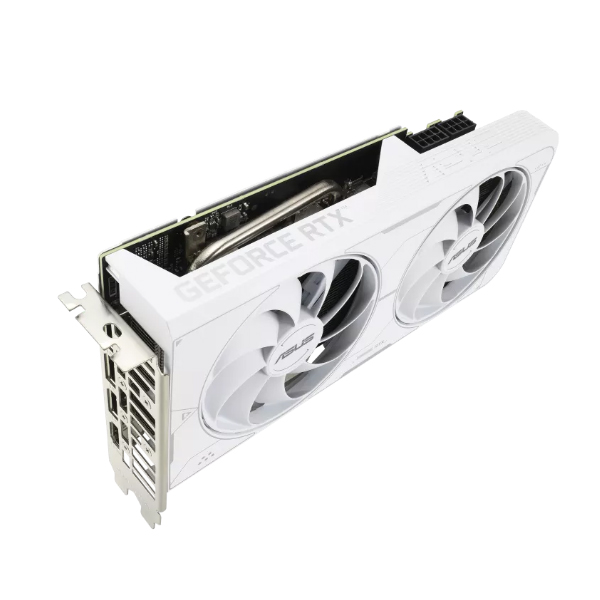 Cạc màn hình Asus Dual GeForce RTX 3060 Ti White OC Edition 8GB GDDR6X (Geforce RTX 3060TI/ 8GB/ GDDR6X/ 256 bit)