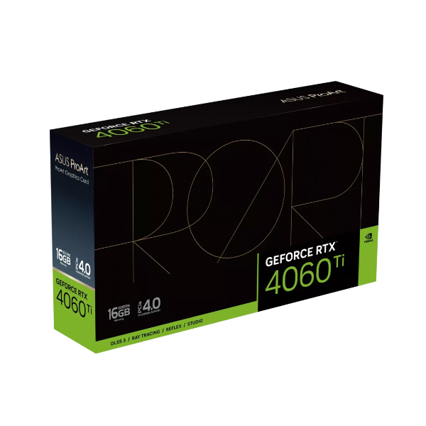 Cạc màn hình Asus ProArt GeForce RTX 4060 Ti OC edition 16GB (GDDR6X/ 128 bit)