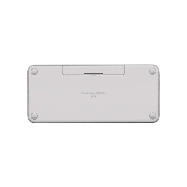 Bàn phím không dây Logitech Pebble Keys 2 K380S (Bluetooth/ Trắng)